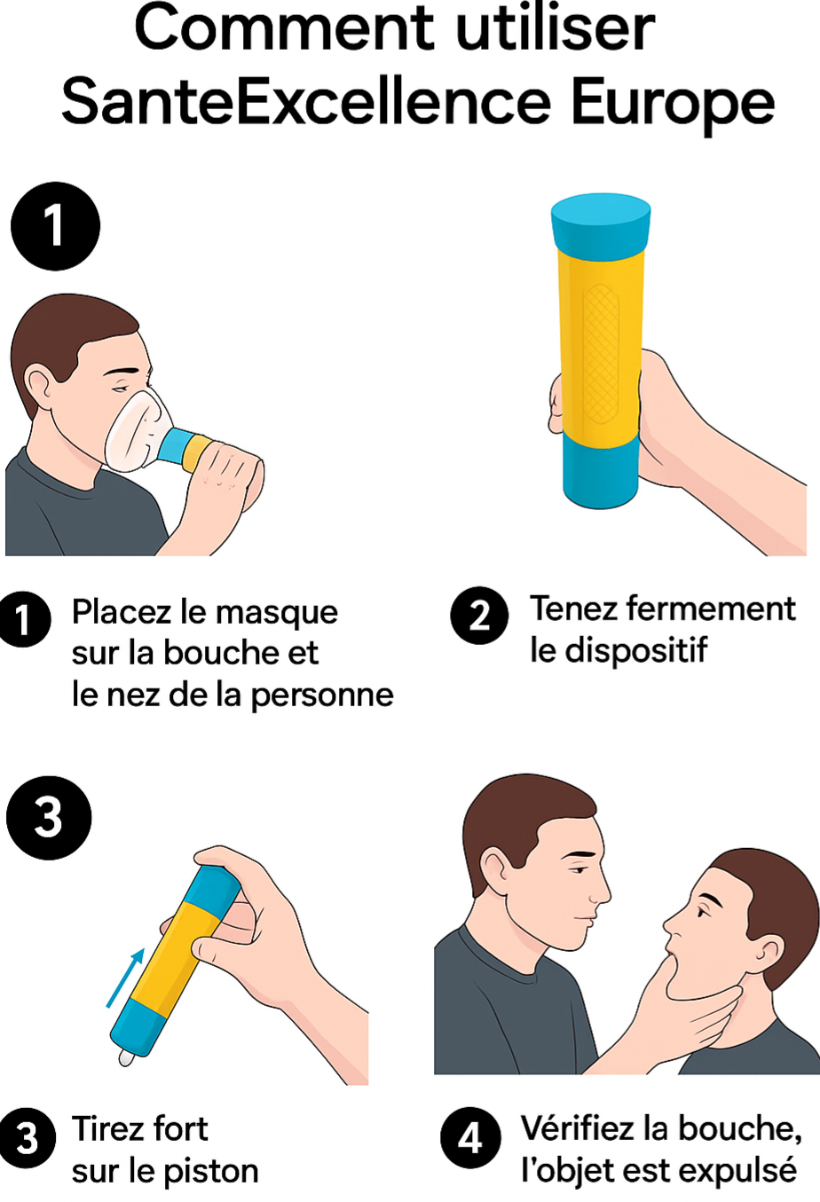 Dispositif anti-étouffement SanteExellence